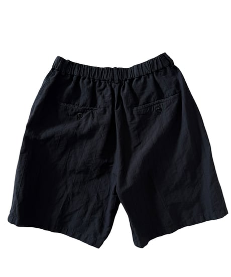YOKO SAKAMOTO / STANDARD EASY SHORTS -BLACK-
