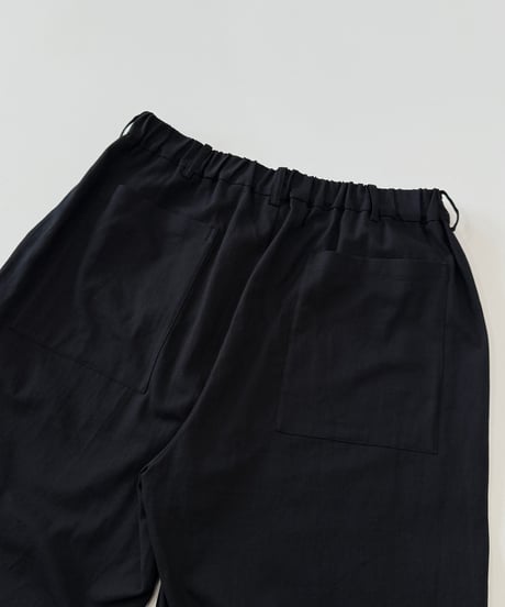 【26SS】 YOKO SAKAMOTO / UTILITY EASY PANTS -BLACK-