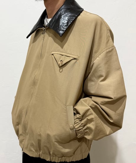 【26SS】refomed / DOKA NYLON JACKET "TARP" -BEIGE-