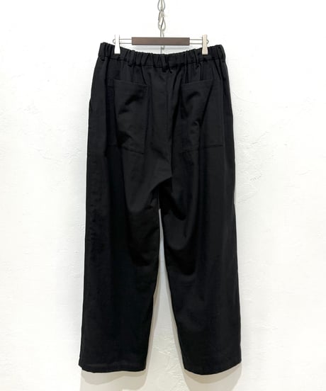 【26SS】 YOKO SAKAMOTO / UTILITY EASY PANTS -BLACK-