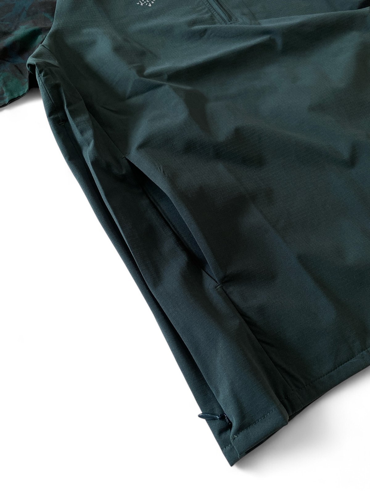 RYOGEN/ DEADLEAF RAGLAN HALFZIP SHIRT -DL.GREEN