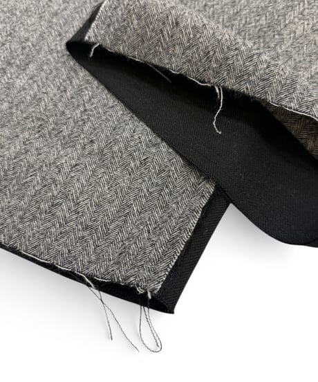 Urig / DUO FABRICS SCHADEN 3TUCK PANTS HL -DUO-