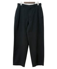 【26SS】 marka / Organic Cotton Gabardine / U.S. Army Chino Trousers -Black-