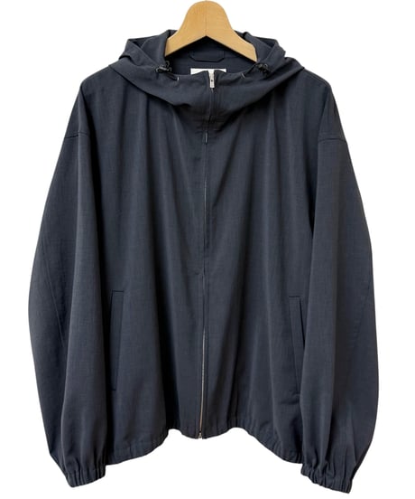 【26SS】 YOKO SAKAMOTO / HOODED BLOUSON -CHARCOAL GRAY-