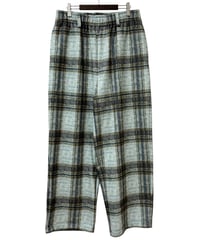 【26SS】 TENHALF / TENHALF SWEAT -BROWNCHECK-