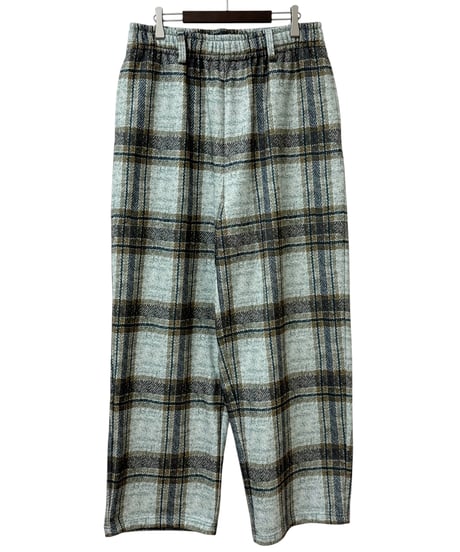 【26SS】 TENHALF / TENHALF SWEAT -BROWNCHECK-