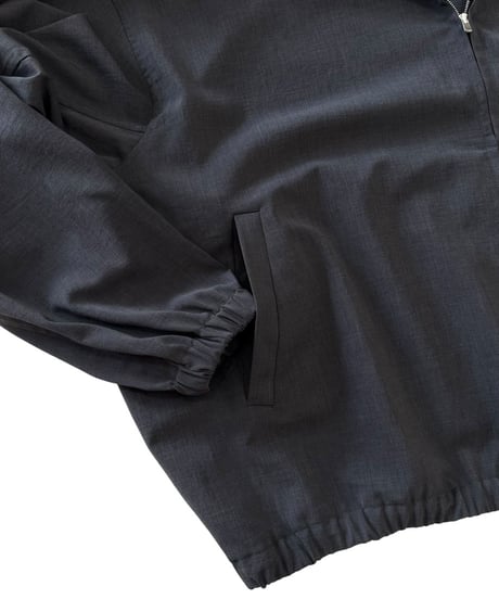 【26SS】 YOKO SAKAMOTO / HOODED BLOUSON -CHARCOAL GRAY-