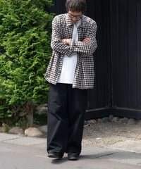 【再入荷/残り1点】 YOKO SAKAMOTO / WORK SHIRT -GINGHAM-
