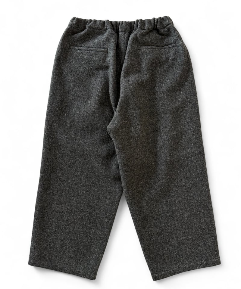 25AW】YOKO SAKAMOTO / BAGGY PANTS -CHARCOAL GRA