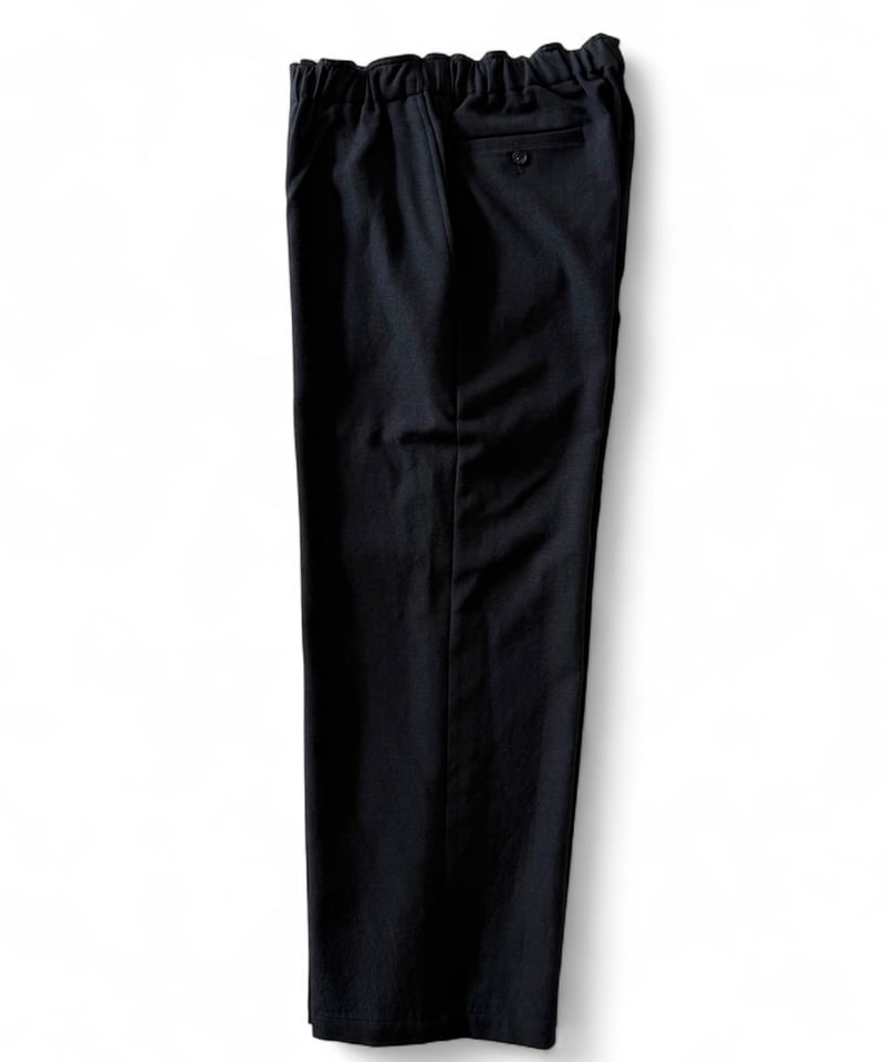 ミンティアWIDE EASY TROUSERS BLACK 25AW ssstein(シュタイン) 25AW - WINDPROOF NYLON WIDE EASY