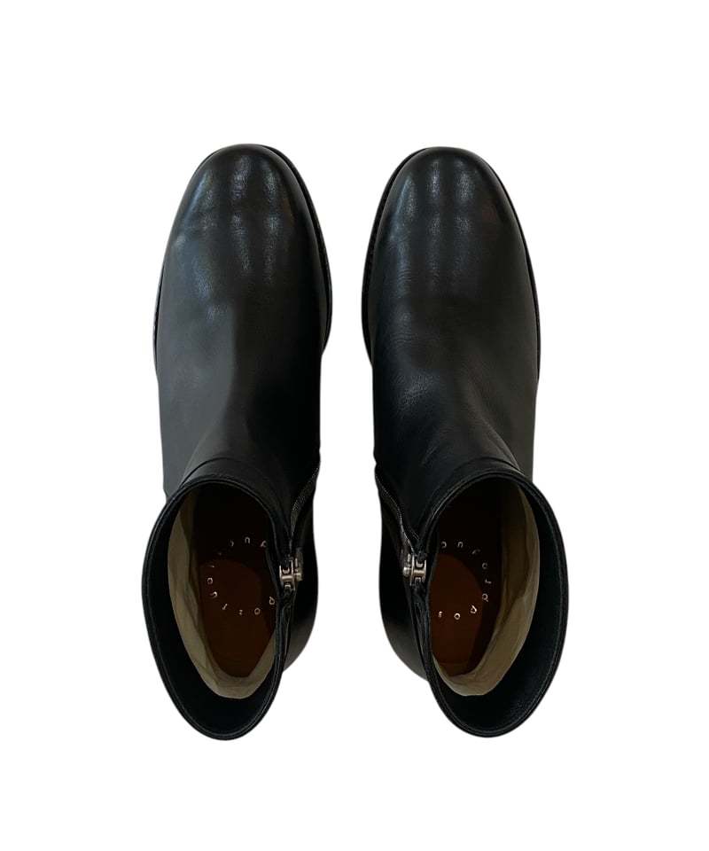 ★関税/送料込★Theairtown★euphoria bootscut pt Post Production / Side Zip Boots -BLACK- | YURAGI