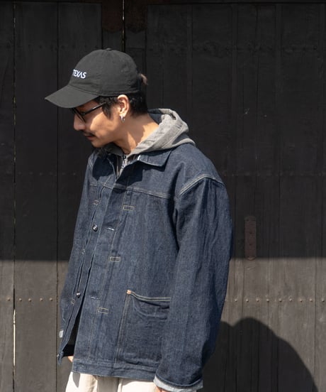【26SS】 YOKO SAKAMOTO / PLEATS JACKET "ONE WASH" -INDIGO-