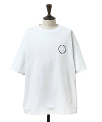【26SS】 TENHALF / PAINTS T-SHIRT -WHITE-