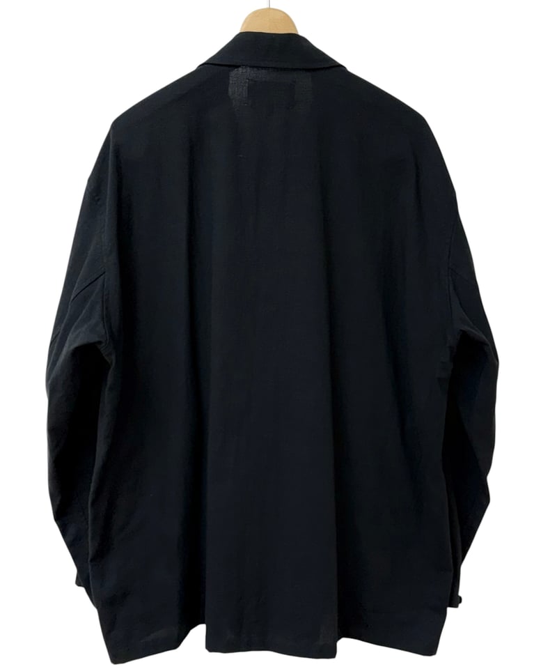 YOKO SAKAMOTO / UTILITY SHIRT -BLACK- | YURAGI