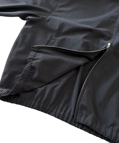 【26SS】 YOKO SAKAMOTO / HOODED BLOUSON -CHARCOAL GRAY-