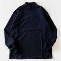 23AW Graphpaper(グラフペーパー) L/S Mock Neck Tee BLACK