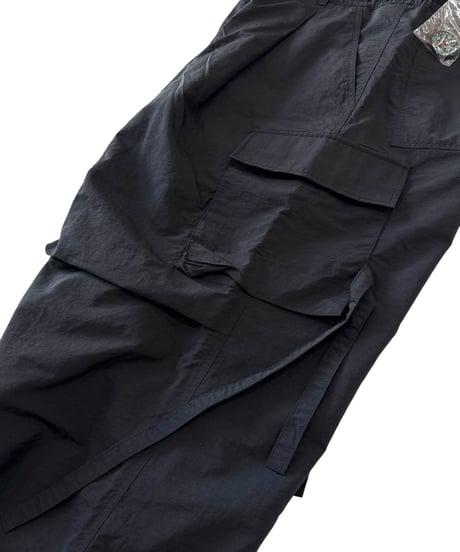 【26SS/残り1点】 TENHALF / REVERSIBLE CARGO PANTS -BLACK-