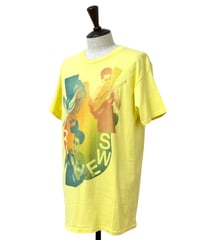 【26SS】 The DUFFER N NEPHEWS / INKJET PRINT SHORT SLEEVE TEE -YELLOW-