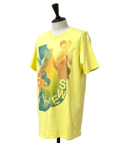 【26SS】 The DUFFER N NEPHEWS / INKJET PRINT SHORT SLEEVE TEE -YELLOW-