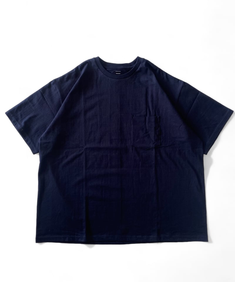 Graphpaper / S/S Oversized Pocket Tee -NAVY- | 