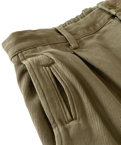 YOKO SAKAMOTO / Work Tapered Trousers -BEIGE-