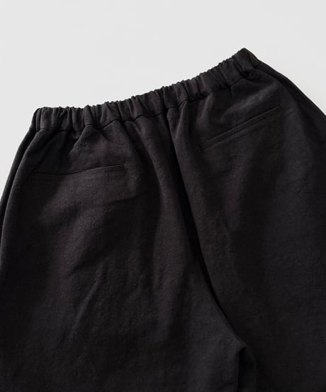 【26SS】 YOKO SAKAMOTO / WIDE EASY PANTS -BROWN-