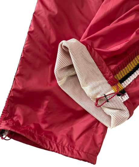 【26SS/残り1点】 The DUFFER N NEPHEWS / TRACK PANTS NYLON -RED-