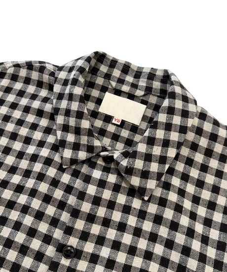 【26SS】 YOKO SAKAMOTO / WORK SHIRT -GINGHAM-