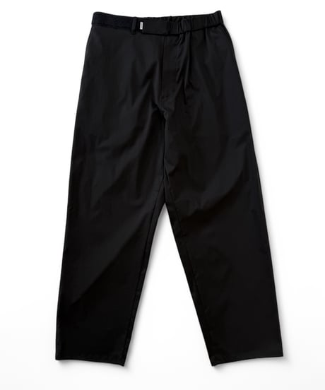 【残り1点】Graphpaper / Solotex Twill Wide Tapered Chef Pants -BLACK-