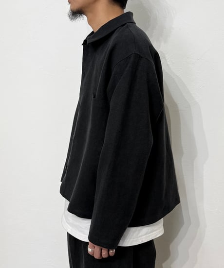 【26SS】 YOKO SAKAMOTO / WORK BLOUSE -BLACK-