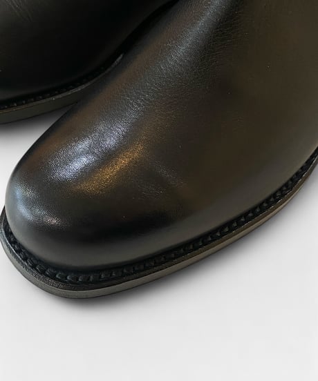 Post Production / Side Zip Boots -BLACK-