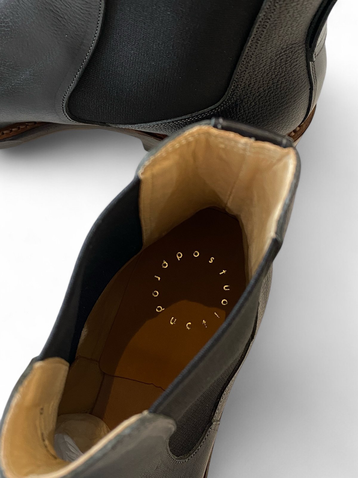 Post Production / Hunt-Boots -Embossed Vachetta Post Production / Hunt-Boots -Embossed Vachetta