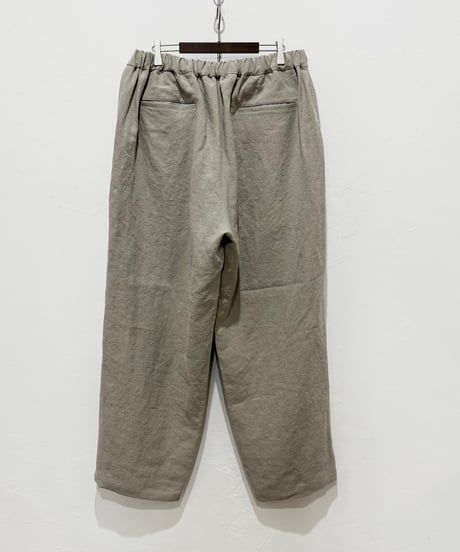 【26SS】 YOKO SAKAMOTO / WIDE EASY PANTS -BEIGE-