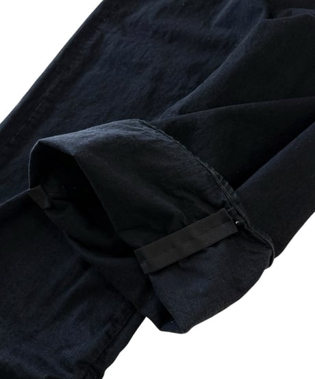 【26SS】 refomed / FRESH MAN DENIM WIDE PANTS "OW" -BLACK-