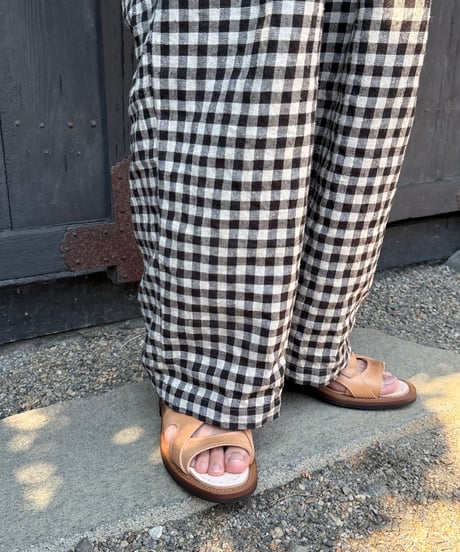Post Production / HUNT SANDALS -NATURAL-