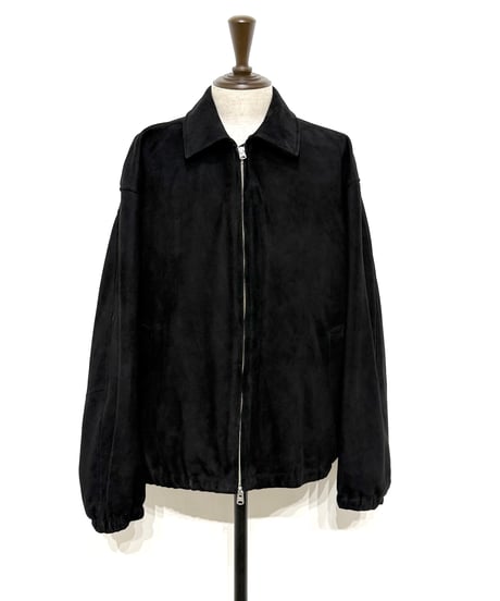 【26SS】 YOKO SAKAMOTO / ZIP BLOUSON -BLACK SHEEP SUEDE-