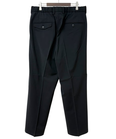 【26SS】 YOKO SAKAMOTO / DOUBLE PLEATED TROUSERS -BLACK-