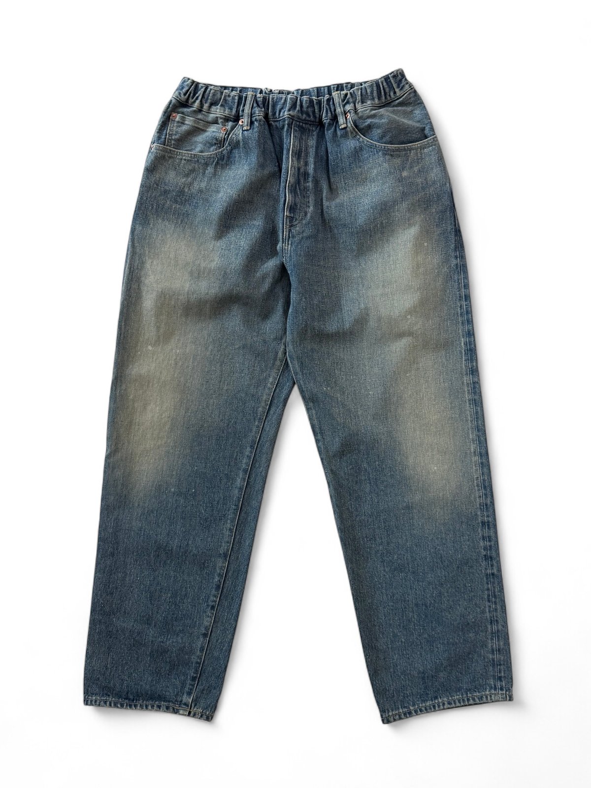 YOKO SAKAMOTO / 5POCKET EASY PANTS -FADE INDIGO