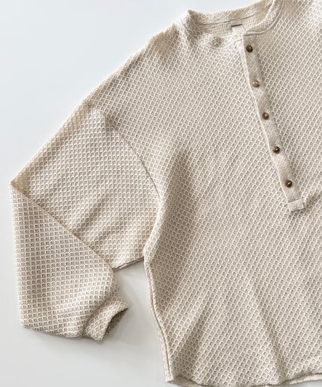 【26SS】 SHINYAKOZUKA / MASSIVE HENLEY (ISSUE#8) -ECRU-