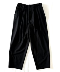【26SS】 YOKO SAKAMOTO / DOUBLE PLEATED WIDE EASY PANTS -BLACK-