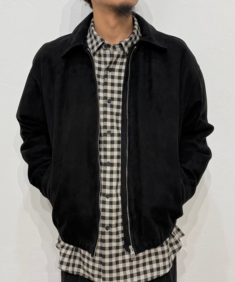 26SS】 YOKO SAKAMOTO / ZIP BLOUSON -BLACK SHEEP