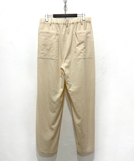 【26SS】 YOKO SAKAMOTO / UTILITY EASY PANTS -ECRU-