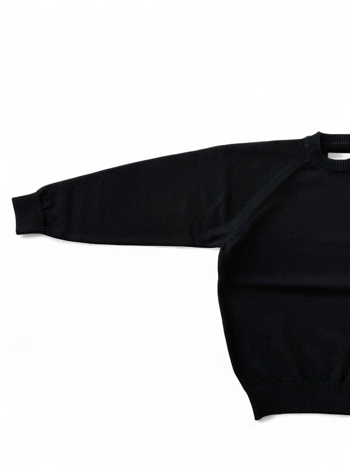 25AW/残り1点】YOKO SAKAMOTO / RAGLAN CREW NECK KNI