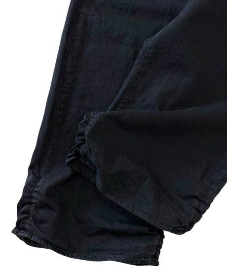 【26SS】 refomed / FRESH MAN DENIM WIDE PANTS "OW" -BLACK-