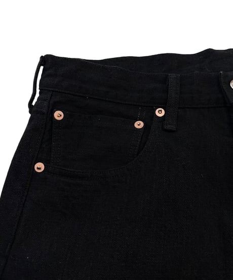 【26SS】 YOKO SAKAMOTO / 5POCKET STRAIGHT PANTS "ONE WASH" -BLACK-