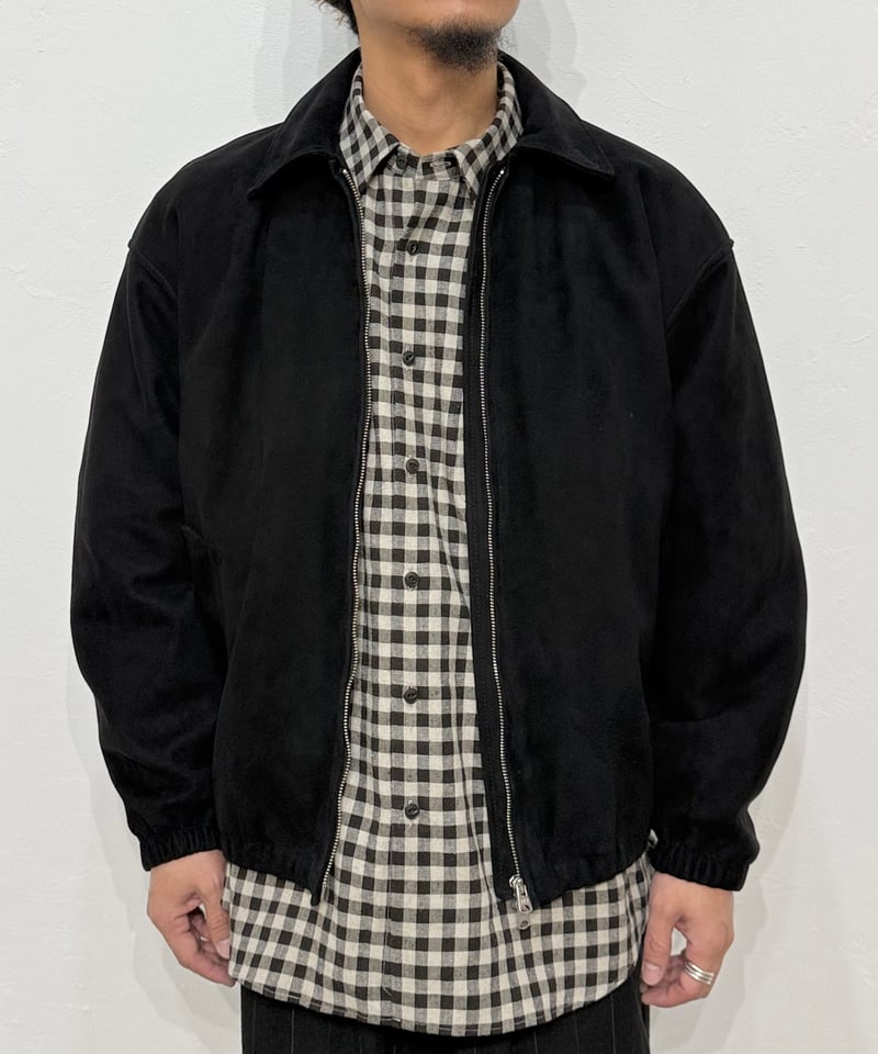26SS】 YOKO SAKAMOTO / ZIP BLOUSON -BLACK SHEEP