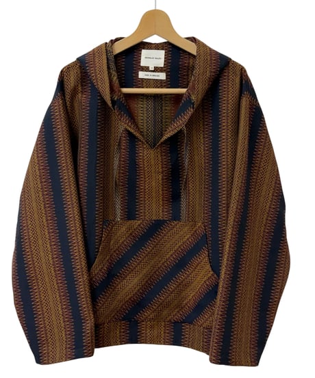 【SALE】 NICHOLAS DALEY / HOODED PULLOVER -SONIC JACQUARD-