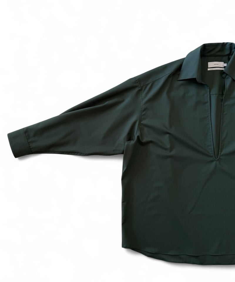 Graphpaper　ブラックポロシャツ 新品未使用 25AW/残り1点】Graphpaper / Techno Wool Tropical Sk