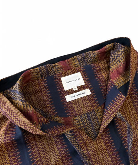【SALE】 NICHOLAS DALEY / HOODED PULLOVER -SONIC JACQUARD-