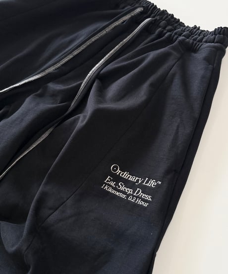 【26SS】 SHINYAKOZUKA / ORDINARY HOME EGG BAGGY (ISSUE#8) -BLACK-